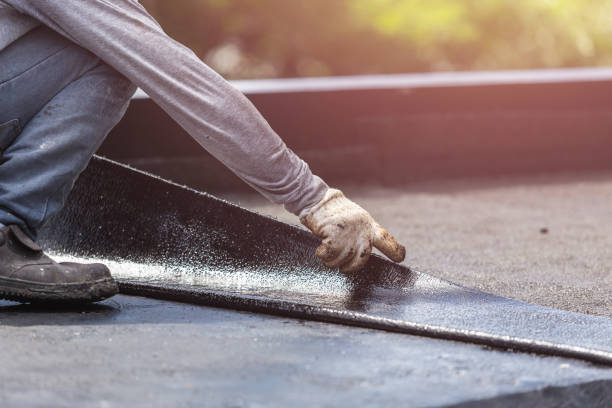 Professional Emergency Waterproofing technician working in Bangor, PA